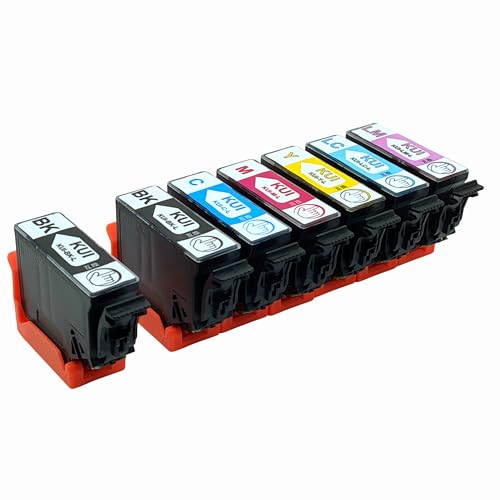 KUI-6CL-L(目印：クマノミ)7本セット(ブラック2本) EPSON用互換