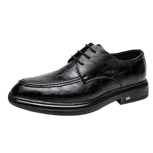 Men's Business Casual Shoes Handmade Oxford Shoes British-Inspired Dress Shoes with Custom Fit
