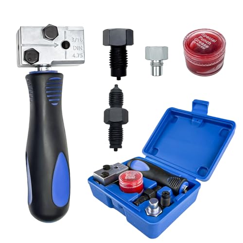 ZenTong Infi Cable de Freno para Rebordeador, Herramienta Abocardado Línea Freno Kit Herramientas Doble Abocardado de 3/16 Pulgadas para Sistemas de Frenado Hidráulicos de Coche