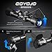 GOYOJO GRS225 Thermal Riflescope for Hunting, 256x192 Thermal Imaging Scope with High Sensitivity 25mm Optics Night Vision Rifle Scope, Multiple Reticles & Color, 50Hz RAV & IP67 Waterproof