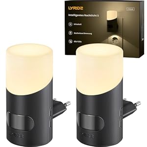 Lyridz A5103 Dimmbares Nachtlicht 2 Stück