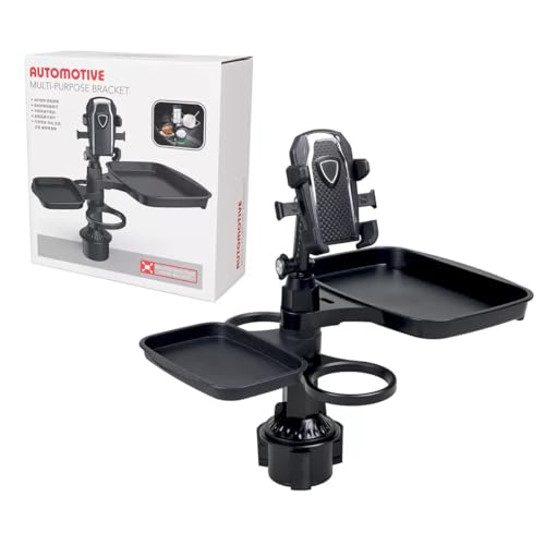 Bandeja portavasos giratoria 5 en 1 para auto miniatura 7