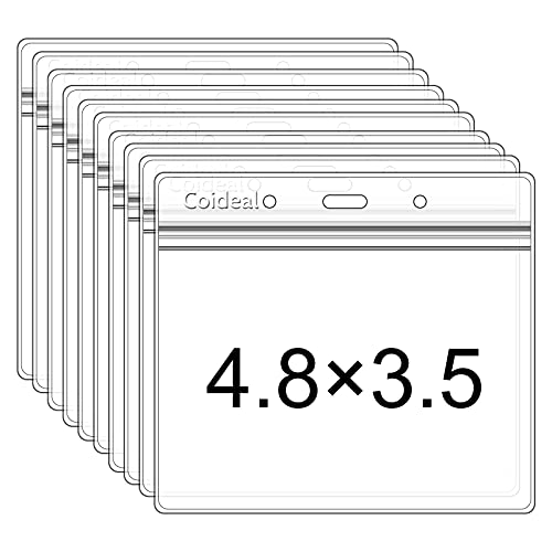 Horizontal Clear Badge Holders