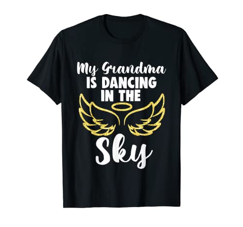 祖母はメモリアルのスカイウィングで踊っています Tシャツのサムネイル