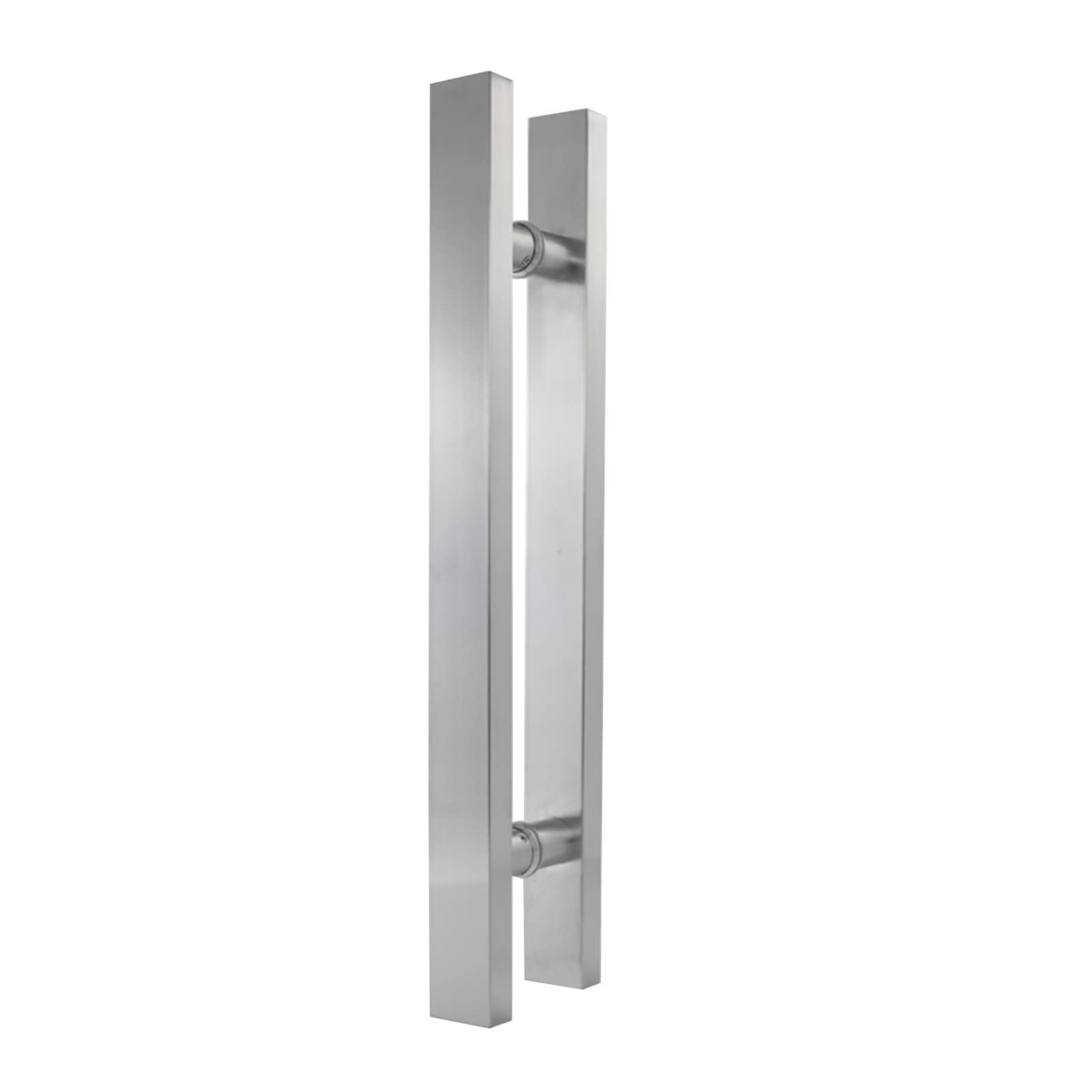 Gthtuhfd Silver Door Handlesets,Brushed Stainless Steel Glass Door Handle,Barn Door Push And Pull Shower Door Handle,Conference Room Sliding Door Handle,-400Mm