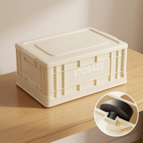 Caja plegable 90L para camping y organizador de maletero 5