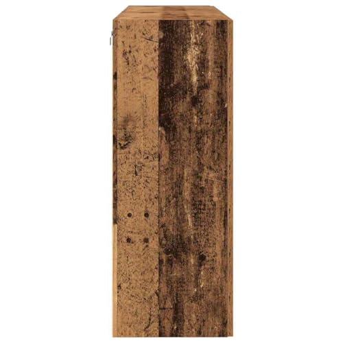 Armario de pared de madera noble y cristal para un almacenamiento elegante 8