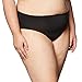 Bali Women's One Smooth U All Over Smoothing Hi Cut Panty, Black, X-Large/8