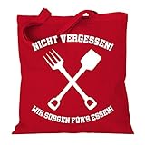 Stoffbeutel Jutebeutel Lange Henkel mit Spruch Bauern Traktor Demo Nicht vergessen WIR Sorgen FÜRS Essen