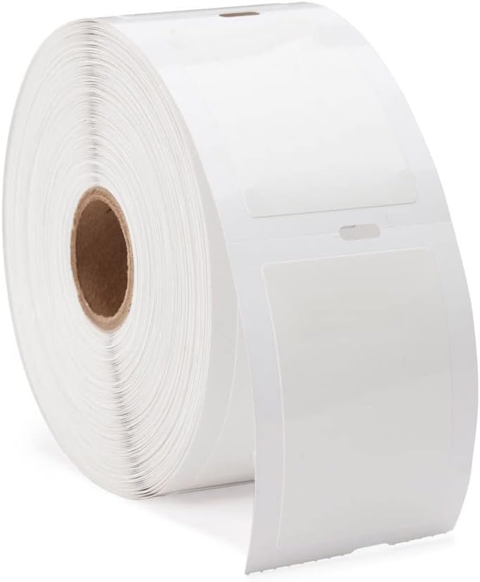 Blank Oil Change Printer Stickers - Static Cling (Roll of 500)