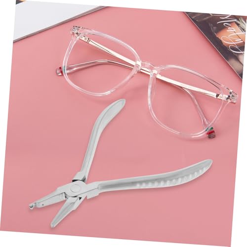 Alicates de acero inoxidable HOMSFOU para ajustar monturas de gafas 5
