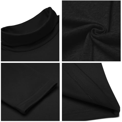 Slim Fit Turtleneck Sweater - Lightweight Knit Pullover, Casual Comfort2