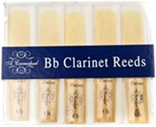 Carmichael Student Bb Clarinet Reeds - Strength 2 - Box of 10 Reeds