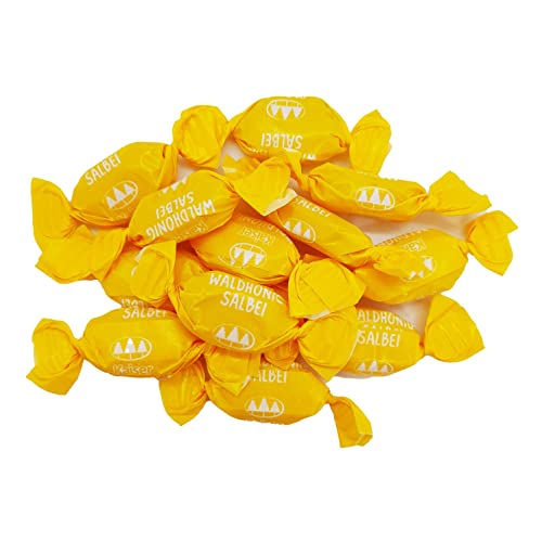 Salbei Bonbons mit Waldhonig und flüssiger Füllung