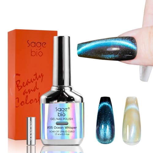 Esmalte de uñas gel efecto ojo de gato 15ml