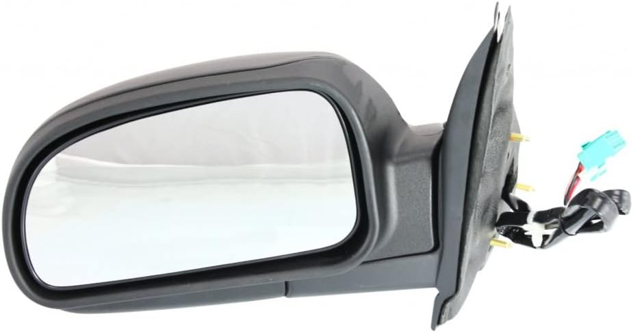 For Chevy Trailblazer 2002-2009 Door Mirror Driver Side | Power | Heated | Type 1 | Textured Black | Replacement For 15789782 | GM1320322