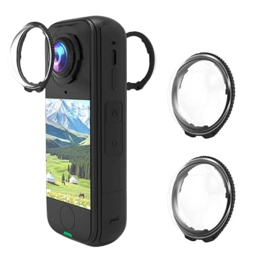 Insta360 X4 Air �Ή� �����Y�K�[�h �v�� �����Y�ی�J�o�[ 9H�d�x ���w�K���X�ی�~���[ 98�������ߗ� �����h�~ �ϖ��Ր� �� �ϐ��� �R�X�N���b�`