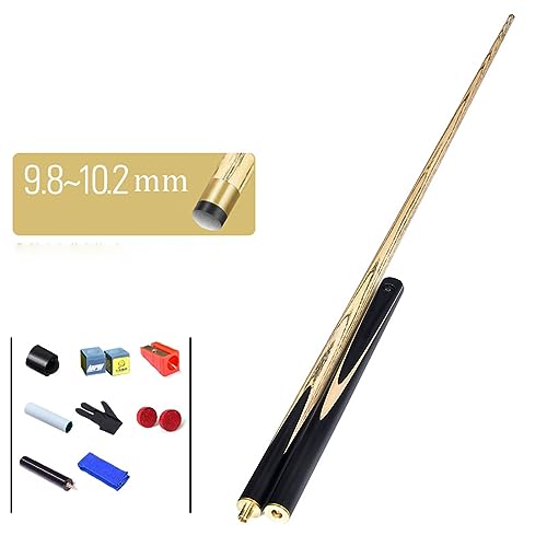Taco de billar pool cue 145 cm negro profesional miniatura 2
