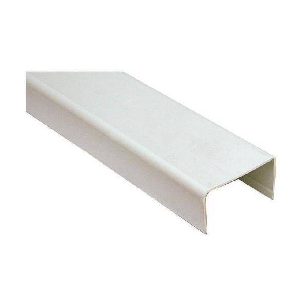 Tramo Recto Tapa Para Canal 40x70mm – pieza 2m – PVC Resistente – Gestión De Cables – Montaje Sencillo – Apto Para Instalaciones Eléctricas – Estándar
