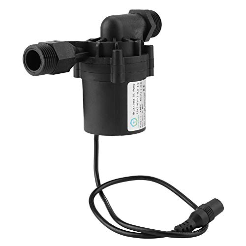 Braupumpe,Bierfasspumpe,Bierdruckpumpe,DC 12V 18W Brewing Homebrew Pump Circulation Brushless Beer Pumps(ohne Stecker)