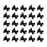 [Paquete completo]: este juego incluye 25 aisladores de poste redondos herméticos de plástico, proporcionando suficiente cobertura para tus postes de valla. Comparte con familiares o vecinos para crear una línea de valla confiable y segura que mantenga tu propiedad protegida durante todas las estaciones.