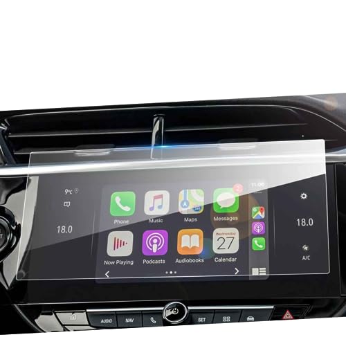 Film de protection en verre trempé 10 pouces pour navigation GPS Corsa F et Corsa-e 2020