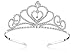Lovelyshop Rhinestone Crystal Tiara-Wedding Bridal Prom Birthday Pegeant Prinecess Crown (Heart）