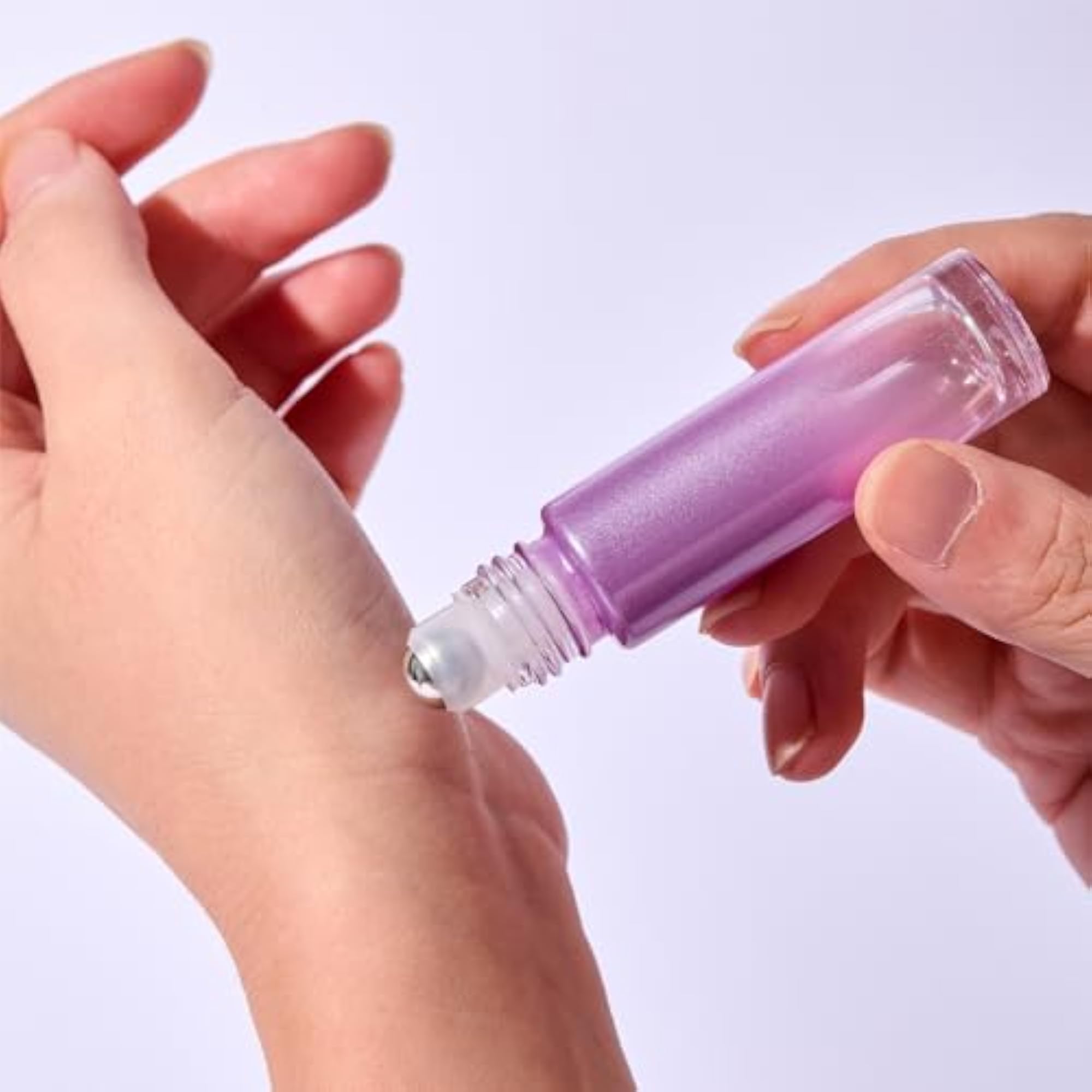10ml Essential Oil Roller Bottles, 6 Gradient Colors