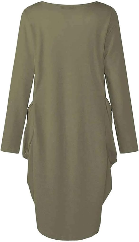 WbJetr Black Woman Beautiful Magic Printed Loose Pocket Oversize Tunic T-Shirt Dress - Image 2