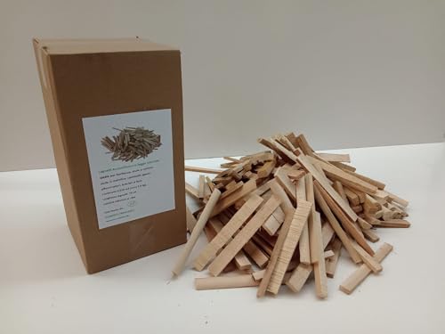 Legnetti accendifuoco in faggio, per camino e stufa a legna 0,016 Mc CIRCA 7 KG