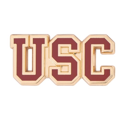 Image of Desert Cactus University of Southern California Lapel Pin USC Trojans Made of Metal for Formal Wear, Bag and Hat Jewelry, and Tie Tack