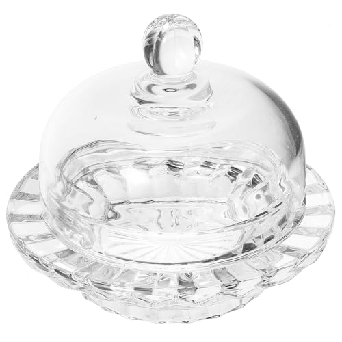 TOVINANNA Tarro de Vidrio con Tapa Hermético para Almacenamiento de Alimentos, Frasco Transparente Multifuncional para Despensa, Porta Alimentos de Vidrio Adecuado para Dulces y Frutos