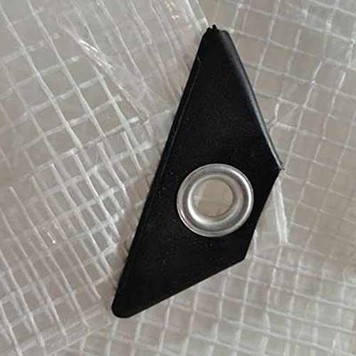 Bâche PVC imperméable 1x3m transparente résistante pluie et poussière