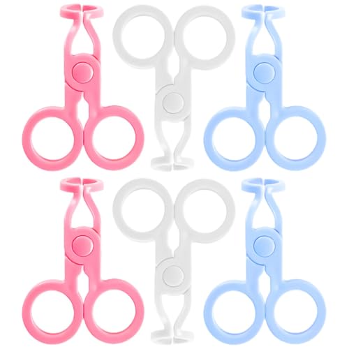 SEWOART Pinzas para Lentes de Contacto 6 Piezas (,) Aplicador Compacto Portátil Herramienta para Quitar Lentillas Uso Diario Cuidado Ocular Salud Visual