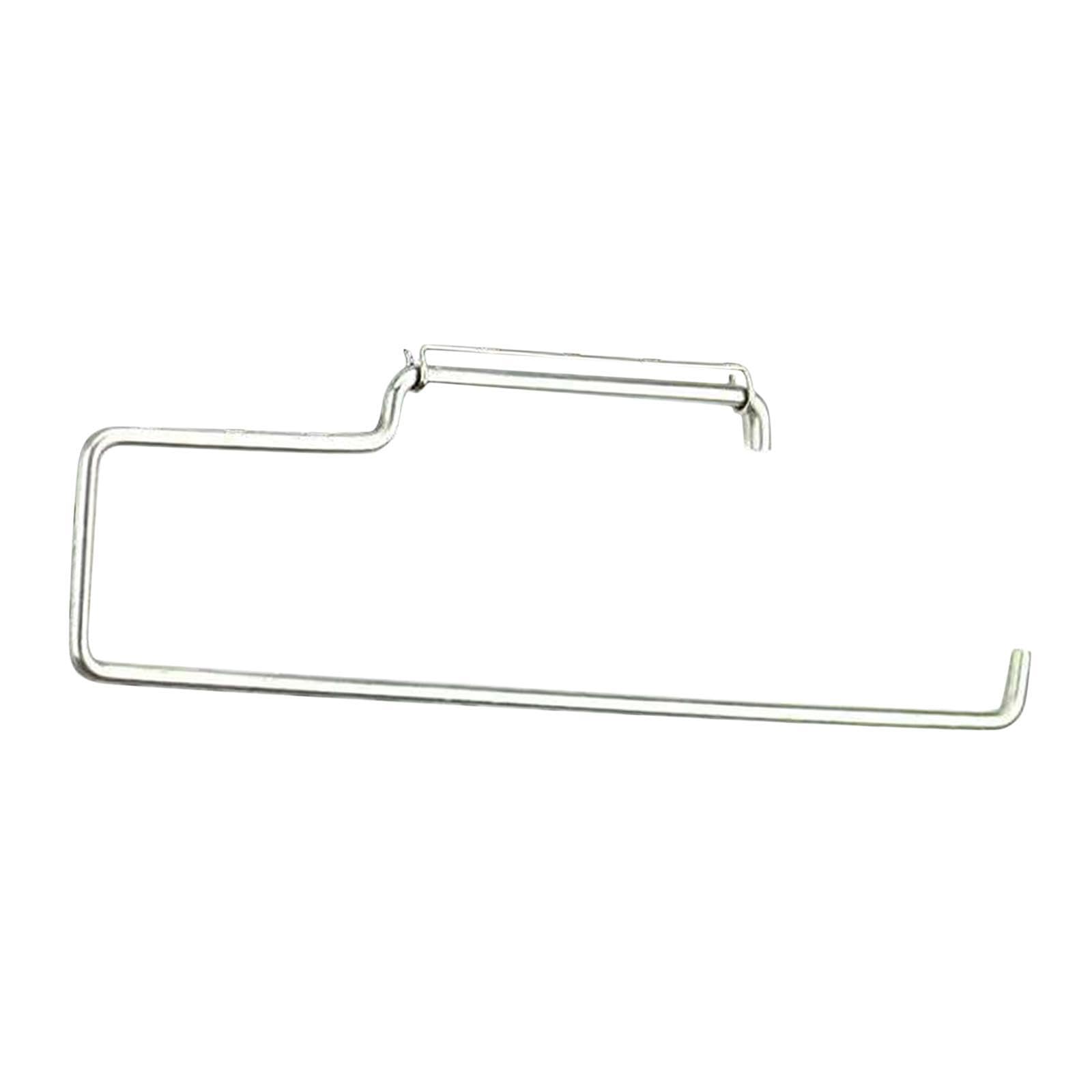 Cydzsra Pegboard Hooks Paper Towel Holder Easy Clutter-Free Environment Pegboard Organization Accessory Hook For Workshop Wires Paper Towel Holder Metal Hooks