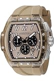 Invicta S1 Rally 49981 Orologio da uomo - Impermeabile - Analogico - Movimento al quarzo - Acciaio inossidabile con quadrante marrone - 47mm
