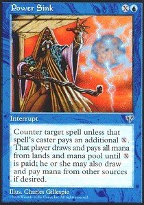 Magic The Gathering - Power Sink - Magical Weakness