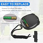 Stopwatch Timer with Countdown, Simple Operation Digital Stop Watch for Sports, Countdown-Alarm Button-Sound, AAA Battery Included (Black) - Image 3