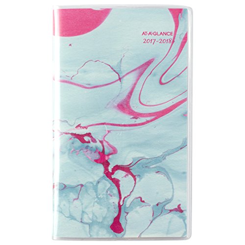 AT-A-GLANCE Monthly Pocket Planner / Appointment Book 2017 - 2018, 2 Year, 25 Months, 3-5/8 x 6-1/16
