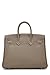 Hermès, Pre-Loved Etoupe Togo Birkin 25, Grey