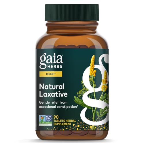 Gaia Herbs Natural Laxative, 90 Tablets, 45 Servings