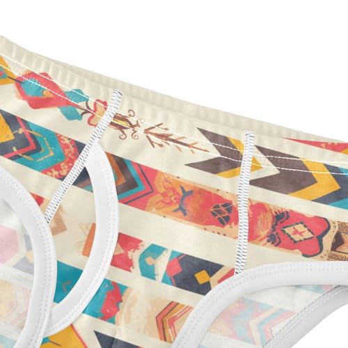 KLL Traditional Tribal Aztec Boys Toddler Cotton Athletic Underwear Breathable Undies4