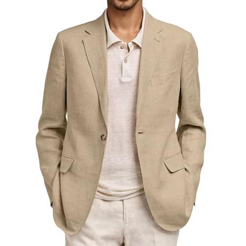 Veste de costume confortable pour homme avec poches fonctionnelles