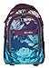 Bestway Trolley Schulrucksack Schultrolley 2 Teile Set Packer Evo inklusive Regenhülle 40244 (Dark Flower (lila/türkis) 5821)