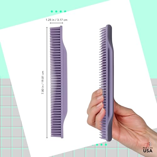 Peine Definidor de Dientes Anchos Allegro, 2 Piezas miniatura 2