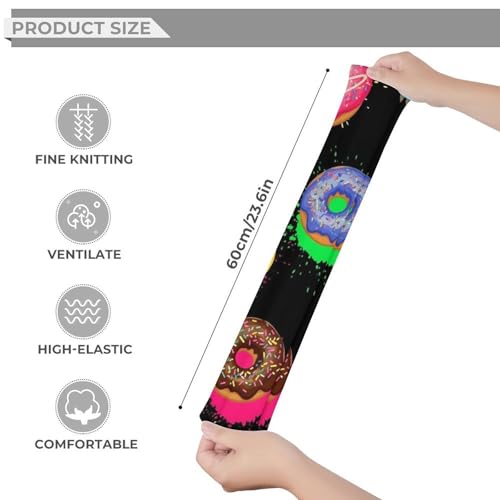 Women Girls Casual Cushioned Crew Socks for Training, Football, Yoga3