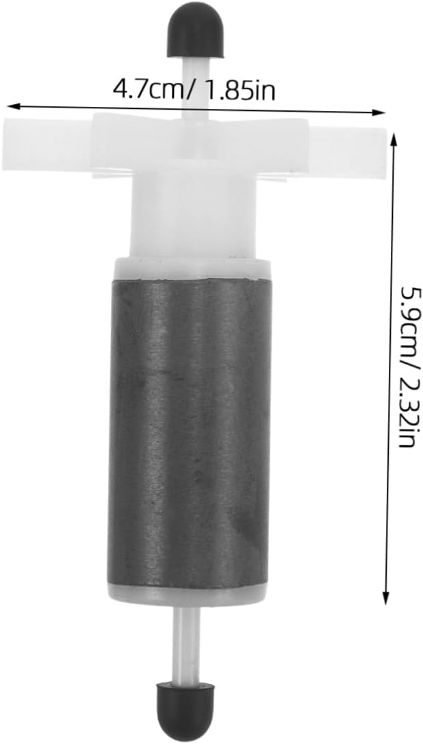 DOITOOL 1pcs Submersible Pump Replacement Rotor Impeller for Fish Tank Easy Install Compact Pump Attachment Water Fountain Accessory for Aquariums and Hydroponics