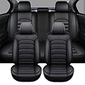 BAITUB Autositzbezüge für Mitsubishi ASX Leder Sitzbezüge Auto Set Komplettset Autositzschoner Sitzschoner Auto kompatibel mit Seitenairbags BAITUB Autositzbezüge für Mitsubishi ASX Leder Sitzbezüge Auto Set Komplettset Autositzschoner Sitzschoner Auto kompatibel mit Seitenairbags