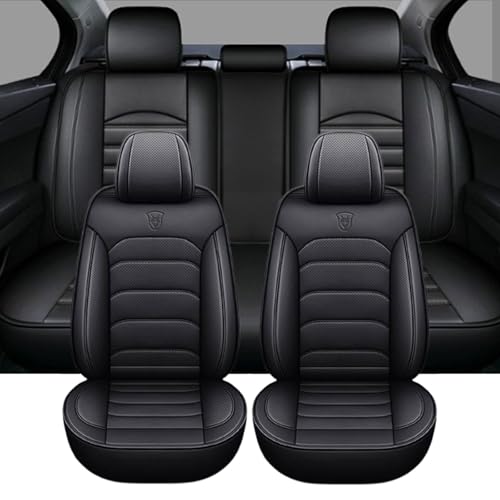 Housse de siège Kia XCeed protection haut de gamme en cuir noir sur mesure