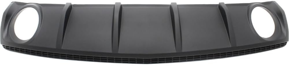 Dawn Jade Air Dam Deflector Lower Valance Apron Rear for Chevy for Camaro 2010-2013 (Plastic,Textured) Without Tow Hook Holes 92218169 GM1195123 WangD0588